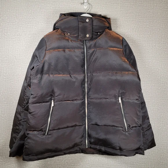 NWT Lululemon Wunder Puff Down Jacket Iridescent Brown Winter Coat Womens Size 6 - Picture 3 of 16